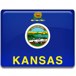 Kansas Flag Sticker