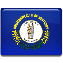 Kentucky Flag Sticker