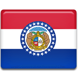 Missouri Flag Sticker