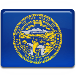 Nebraska Flag Sticker