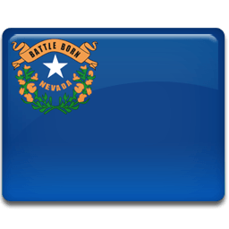 Nevada Flag Sticker