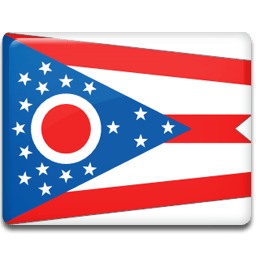 Ohio Flag Sticker