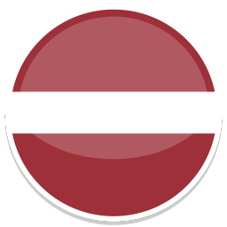 Latvia Sticker