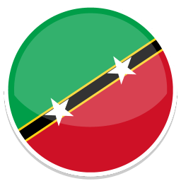 Saint Kitts And Nevis Sticker