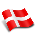 Danmark Denmark Sticker