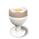 Boiled Egg 2 Sticker