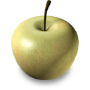 Green Apple Sticker