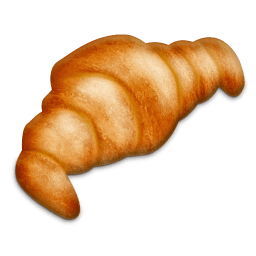 Croissant Sticker