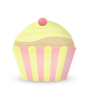 Cupcake Cake Vanilla Sticker