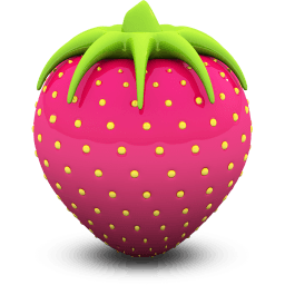 Straberry Sticker