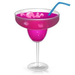 Cocktail Purple Passion Sticker