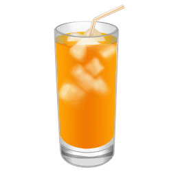 Cocktail Screwdriver Orange Sticker