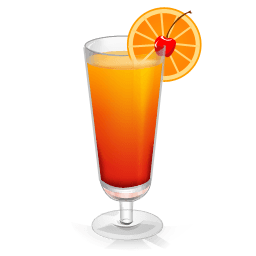 Cocktail Tequila Sunrise Sticker