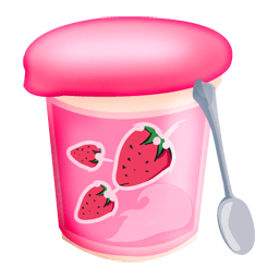 Yoghurt Sticker