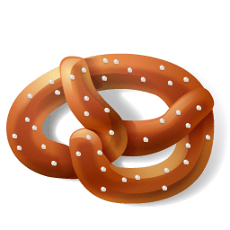 Bread Pretzel Sticker