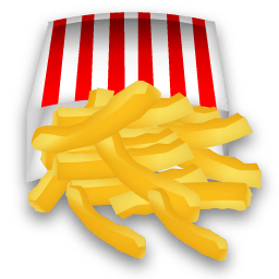 French Fries Sticker