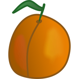 Apricot Sticker