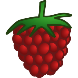 Raspberry Sticker