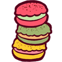 Macarons Sticker