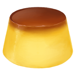 Pudding Sticker