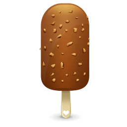 Ice Cream Chocolate Sticker