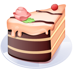 Piece Of Cake Sticker