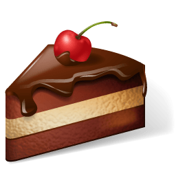 Cake Chocolate Sticker