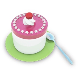 Tea Cake Sticker