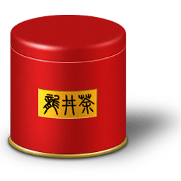 Tea Caddy Box Sticker