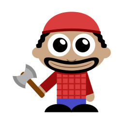 Lumberjack Sticker