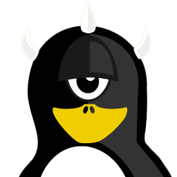 Cyclops Tux Sticker