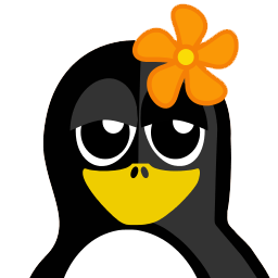 Flower Tux Sticker