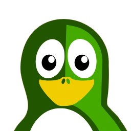 Green Tux Sticker