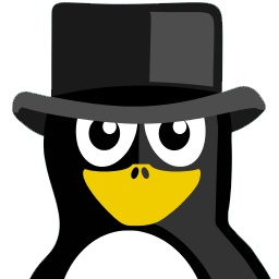 High Hat Tux Sticker