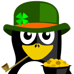 Irish Tux Sticker