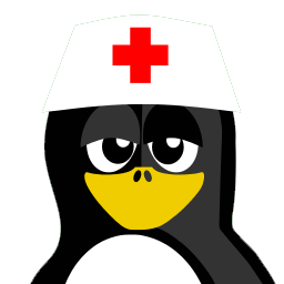 Nurse Tux Sticker