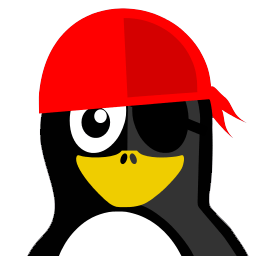 Pirate Tux Sticker