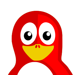 Red Tux Sticker