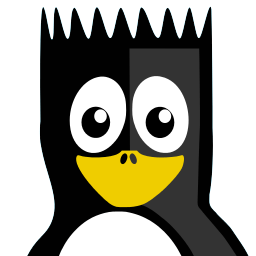 Spike Tux Sticker