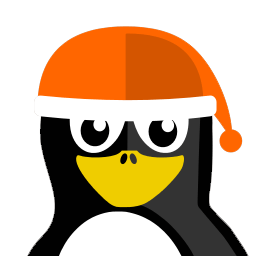 Winter Tux Sticker