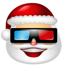 Santa Claus Movie Sticker