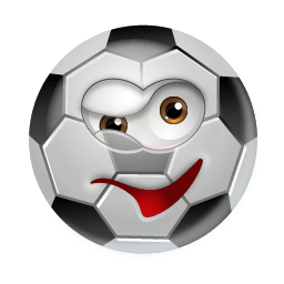 Soccerball Wink Sticker