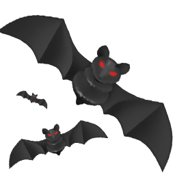 Bats Sticker