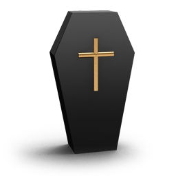 Coffin Sticker