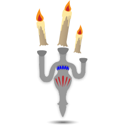 Floating Candles Sticker