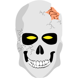 Skull Sticker