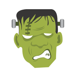 Frankenstein Monster Sticker