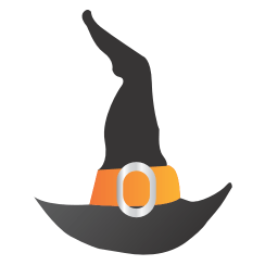 Witch Hat Sticker