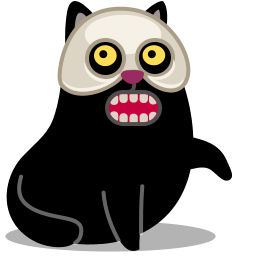 Cat Skull Sticker