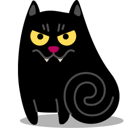 Cat Vampire Sticker